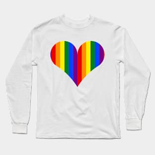 LGBT Heart Long Sleeve T-Shirt